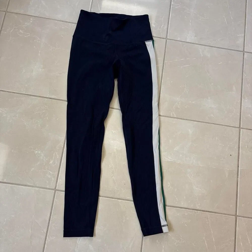 Tory-sport Women's Navy and Black Leggings